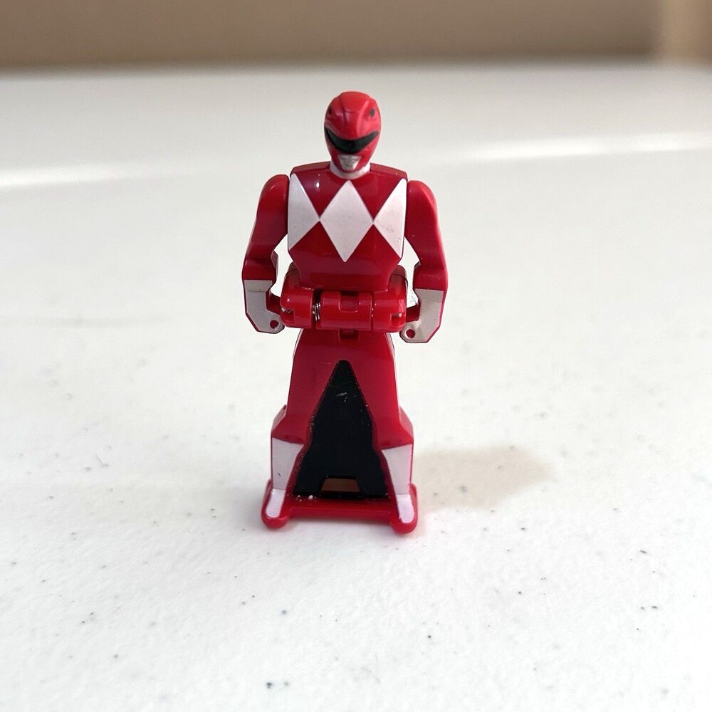 Power Rangers Mighty Morphin Key Red Ranger Super Megaforce Legendary 2.5”